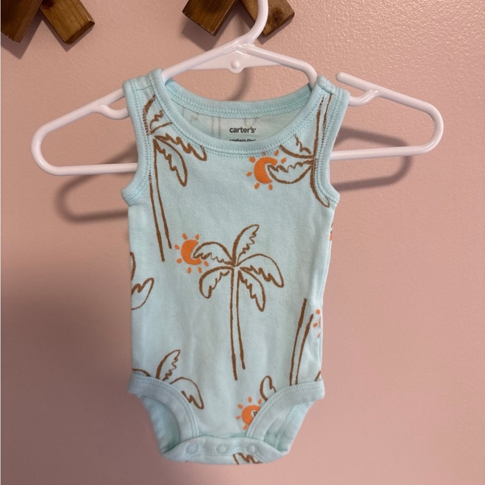 Carters Tropical Summer Tank-top Newborn Boy